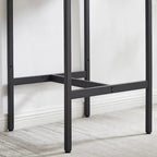 Industrial Bar Table with 2 Stools - Rustic Brown/Grey