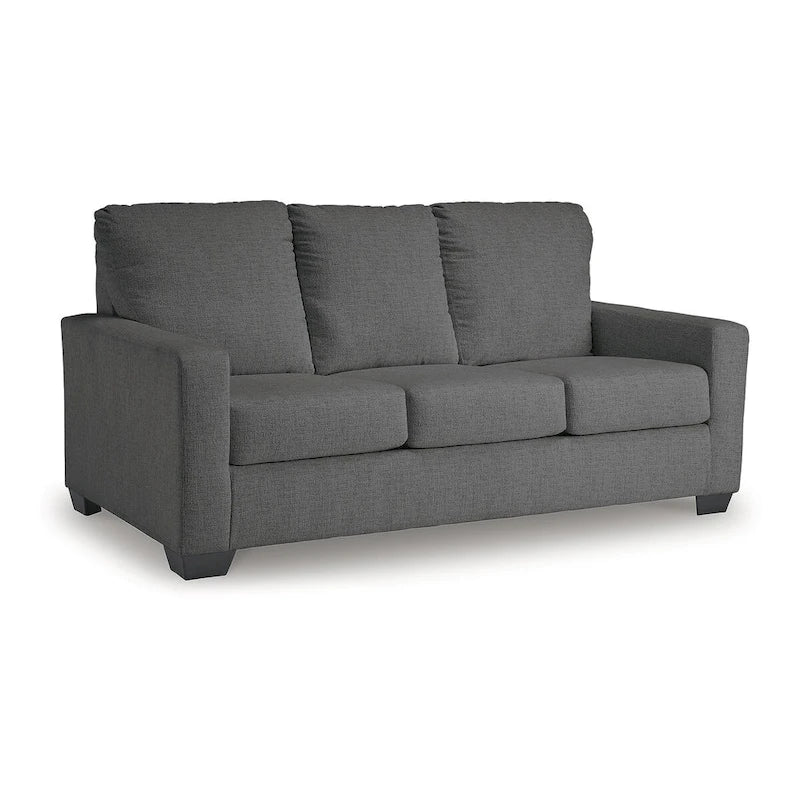 Rannis Pewter Full Sofa Sleeper - 76 W x 40 D x 39 H