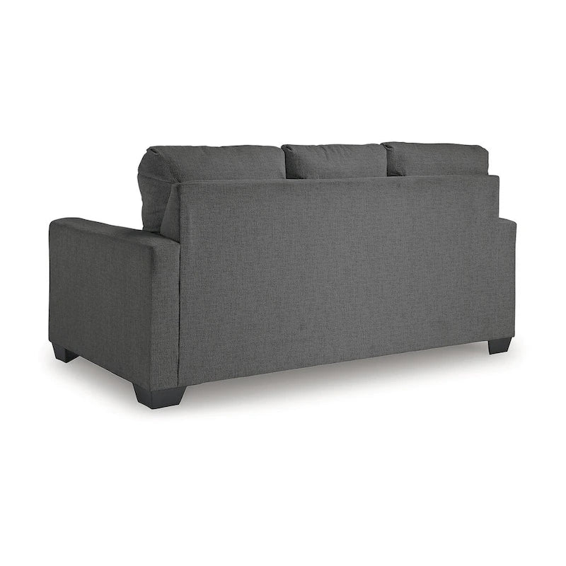 Rannis Pewter Full Sofa Sleeper - 76 W x 40 D x 39 H