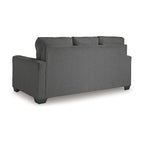 Rannis Pewter Full Sofa Sleeper - 76 W x 40 D x 39 H