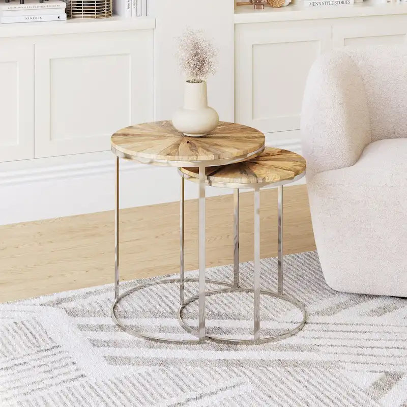 Nesting Table Set Natural