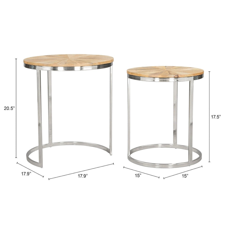 Nesting Table Set Natural