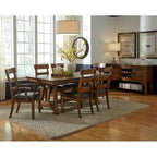 Solid Wood Arm Chairs (Set of 2)