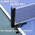 9FT Foldable&Portable Tennis Ping Pong Table Set, 2 Paddles&3 Balls